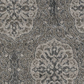 9' x 12' Brown Medallion Power Loom Area Rug